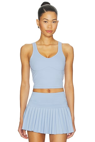 Lined Mid-length Bra Top Gold Hinge