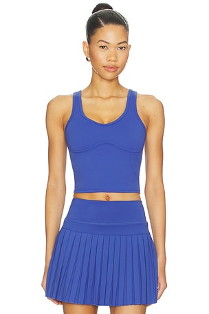 Lined Mid-length Bra Top Gold Hinge