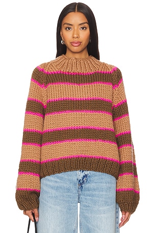 Stripe Pullover GOGO Sweaters