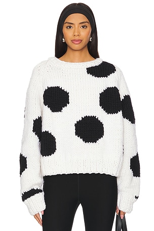 Polka Dot Swing Pullover GOGO Sweaters