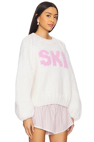 GOGO Sweaters Ski Pullover in White