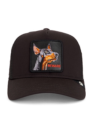 Beware Doberman Trucker Hat Goorin Brothers