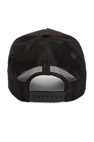Goorin Brothers Beware Doberman Trucker Hat in Black