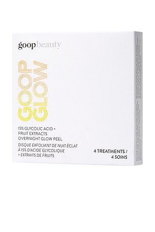 Goop Goopglow 15% Glycolic Acid Overnight Glow Peel 4 Pack in Beauty: NA