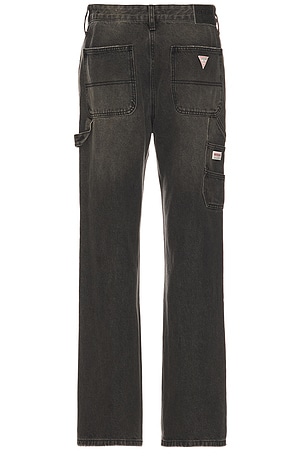 Guess Originals Bootcut Carpenter Pant in Black