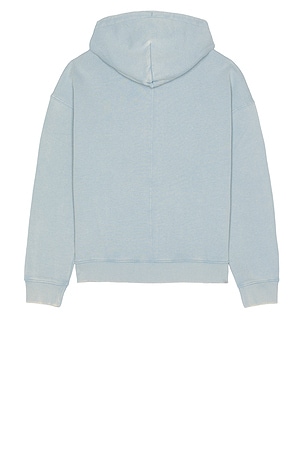 Guess Originals Baker Logo Zip Up Hoodie in Blue
