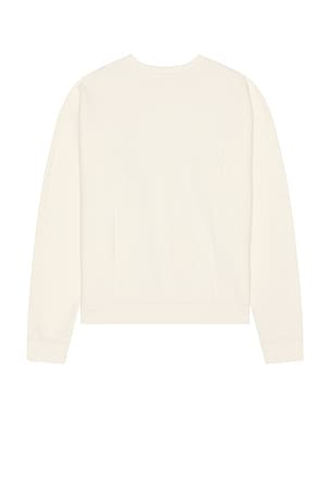 Guess Originals Vintage Triangle Crew Neck Sweatshirt in Cream