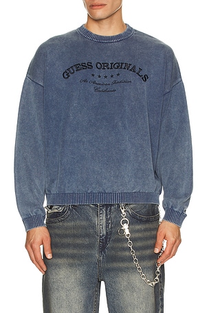 Boxy Logo Sweater Guess Originals