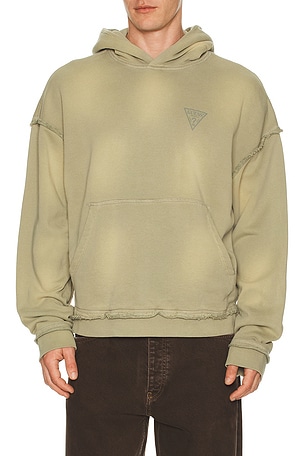 Small Triangle Logo Boxy Hoodie Guess Originals