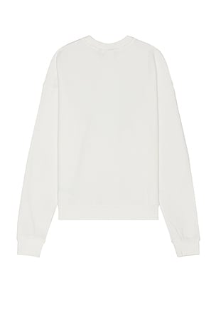 Guess Originals Multi-Color Triangle Crewneck in White