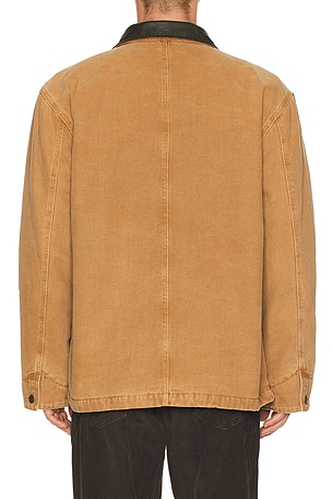 Guess origeN/Als chaqueta tipo camisa filled en color marrón