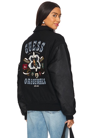 Crest Letterman Jacket Guess Originals