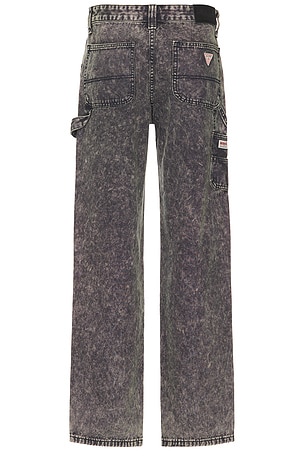 Guess Originals Canvas Carpenter Pant in Grey