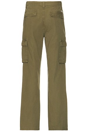 Guess Originals Ripstop Panel Cargo Pant in Olive