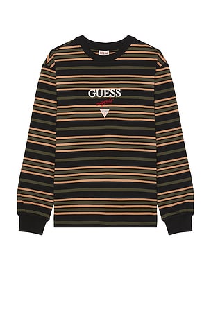 HORIZONTAL 긴팔 티셔츠 Guess Originals