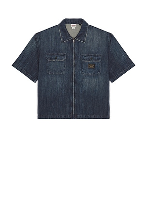 Denim Zip Shirt Guess Originals