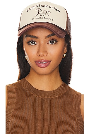 Saddleback Ranch Trucker Hat Gigi Pip