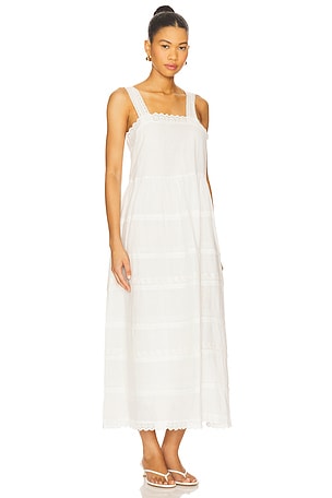 The Great Reverie Dress in White