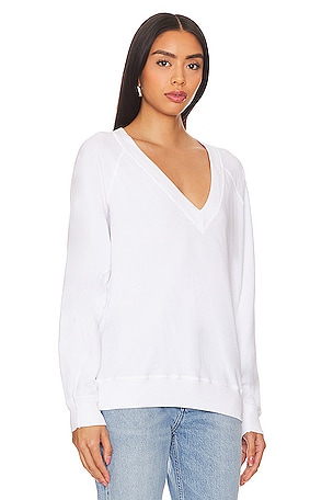 The Great The great sudadera the college en color blanco talla 2 / M en Blanco Verdadero - White