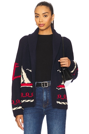 Sailboat Lodge Cardigan The Great