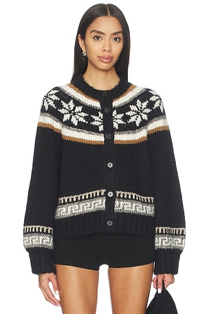 The Snowflake Ice Rink Cardigan The Great