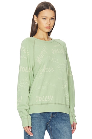 The Great The College Sweatshirt in Mint. Size 3 / L. Also