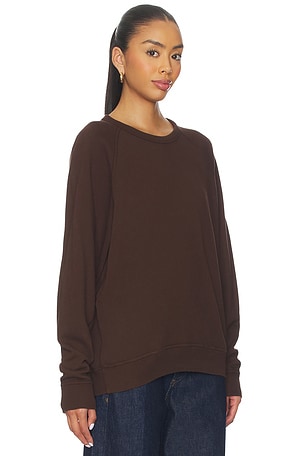 The Great The College Sweatshirt in Brown
