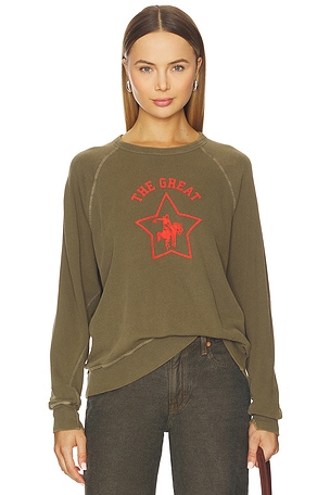 The College Sweatshirt With Rodeo Star Graphic The Great