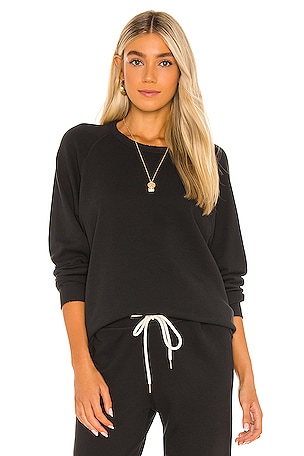 Vintageous Skipper V-Neck Sweater in Black | REVOLVE