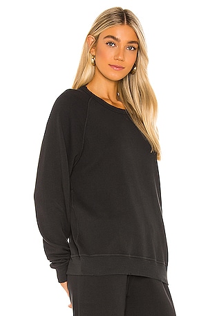 The Great The College Sweatshirt in Black