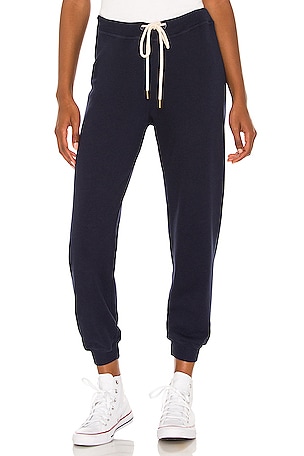 Aviator Nation Heart Embroidery Sweatpant in Charcoal