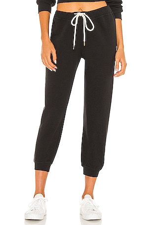 The Great The Cropped Sweatpant in Candied Cherry