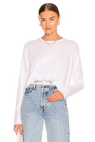 The Long Sleeve Crop Tee The Great