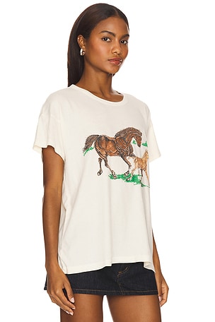 The Great Boxy Crew Tee in Ivory