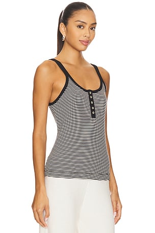 The Great Henley Slim Tank in Black