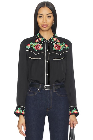 The Heirloom Rose Western Shirt The Great