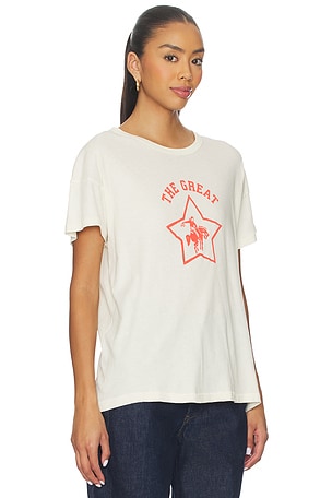 The Great The Boxy Crew With Rodeo Star Graphic in White