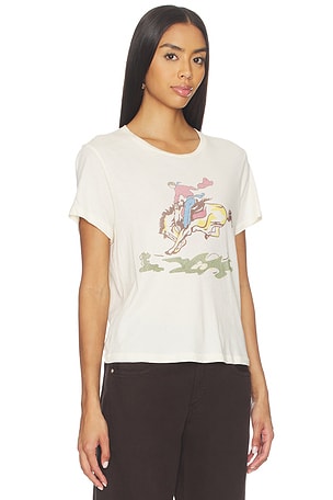 The Great The Little Tee With Rider Graphic in White