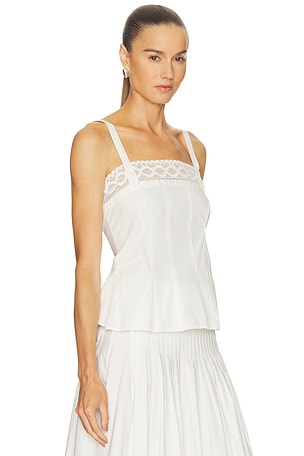 The Great The Structured Victorian Tank in White