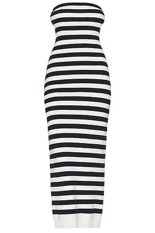 Paricia Striped Tube Maxi Dress GRLFRND