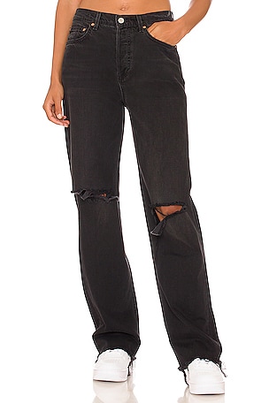 Jaded London Colossus Faux Leather Jeans