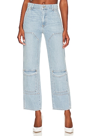 Levi's Ribcage Samba Done - Light Wash Jeans - Straight Jeans - Lulus