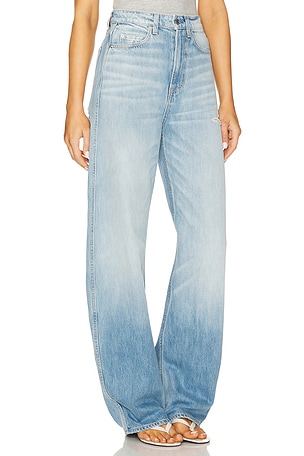 GRLFRND Austen High Rise Curve Jeans in Blue