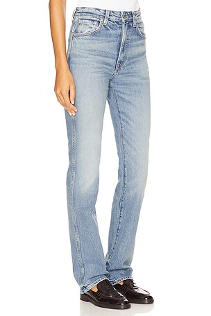 GRLFRND Sara High Rise Slim in Blue