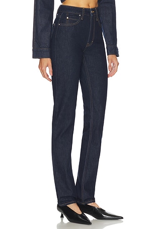 GRLFRND Cigarette Jean in Blue