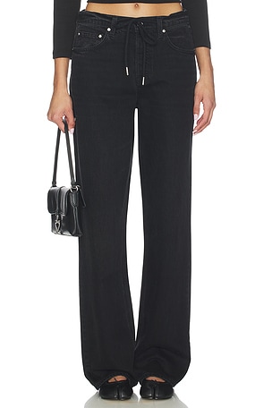 BELLA LOW RISE BOYFRIEND DRAWSTRING デニム GRLFRND