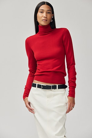 Merino Wool Turtleneck Sweater GRLFRND