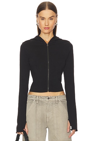 ХУДИ SHRUNKEN ZIP HOODIE GRLFRND