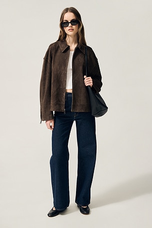 Alek Suede Jacket GRLFRND