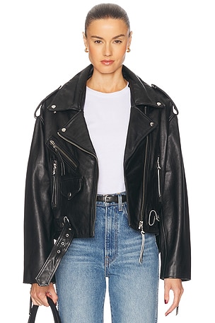 Santa Fe Moto Leather Jacket GRLFRND